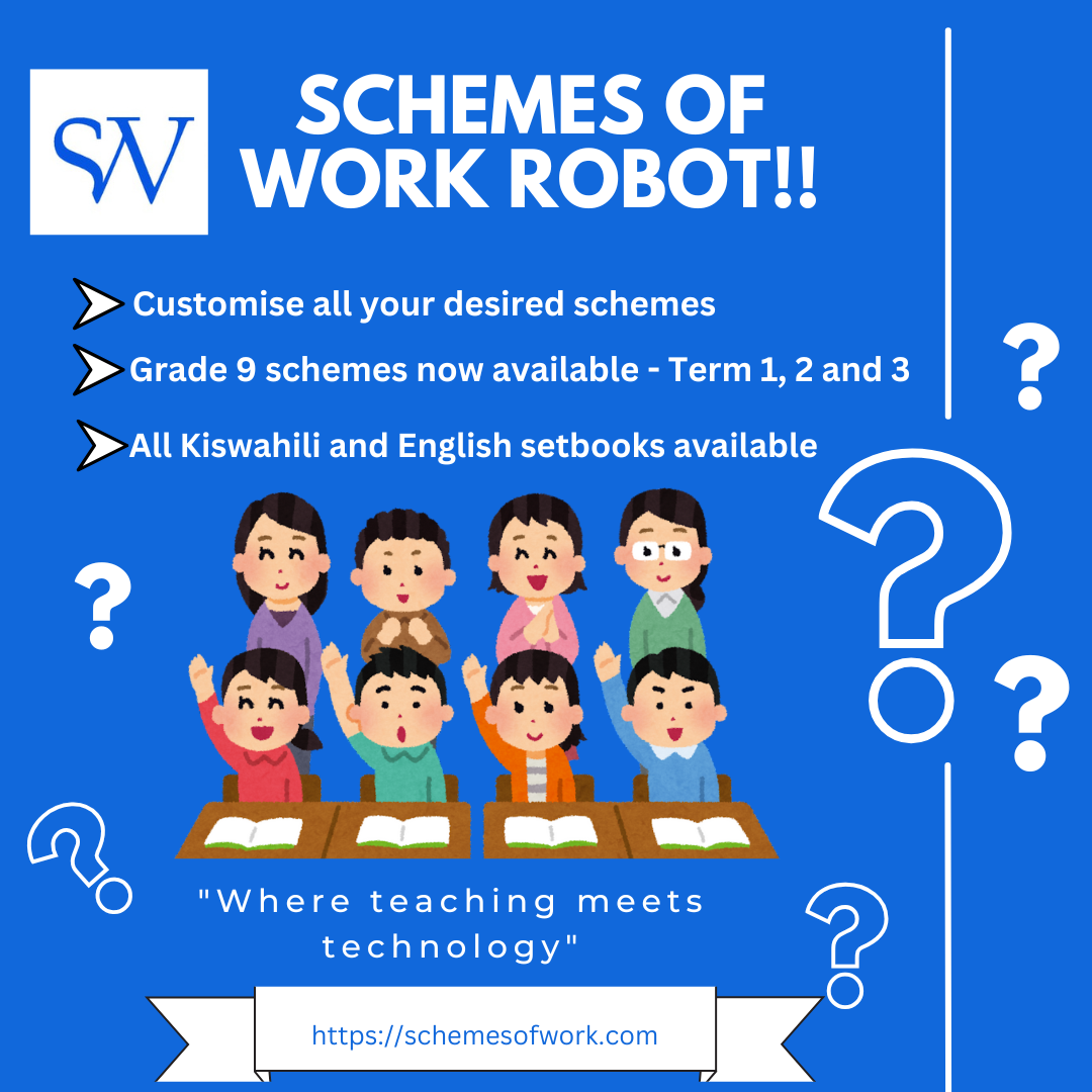 Schemes of Work - Free Schemes of Work Online Generator.